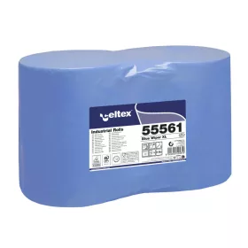   Celtex Blue Wiper XL ipari törlő kék cellulóz, 2 réteg, 1000 lap, 360m, 36x36cm, 2 tekercs/zsugor
