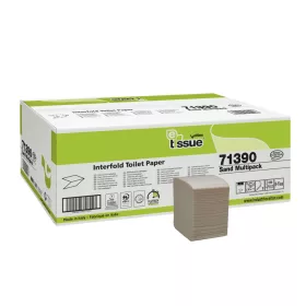   Celtex E-Tissue hajtogatott toalettpapír, recy, 2 réteg, 10,5x18cm, 36x250 lap