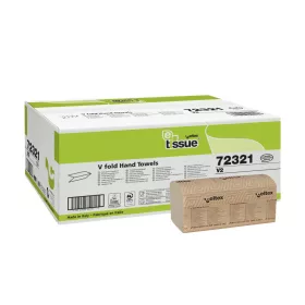   Celtex E-Tissue V2 hajtogatott kéztörlő, 2 réteg, 21,5x21cm, 15x200ap/karton