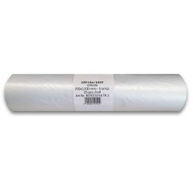   Folistar HNAT Szemeteszsák átlátszó HDPE 70x110 cm 135L 25db/tekercs