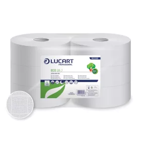   Lucart Eco 28 J toalettpapír 2 rétegű, fehér, 265 m, 6tekercs/zsugor