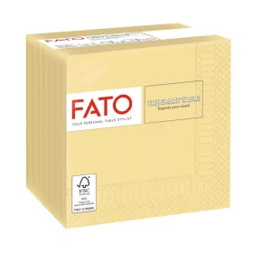   Fato Szalvéta 24x24cm pezsgőszín 2 rétegű 100 lap/csomag