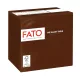 Fato Szalvéta 24x24cm csokoládé 2 rétegű 100 lap/csomag