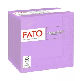 Fato Szalvéta 24x24cm lila 2 rétegű 100 lap/csomag