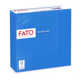 Fato Szalvéta 33x33cm kék 2 rétegű 50 lap/csomag
