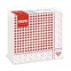 Fato Sztár szalvéta Shabby Red 2 rétegű 38x38cm 40szál/csomag