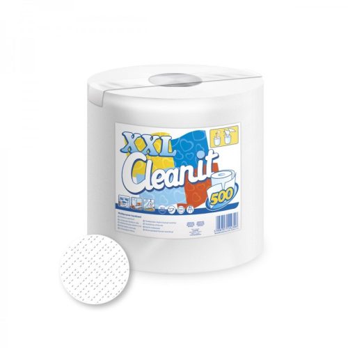 Lucart Cleanit XXL 500 lapos papírtörlő 2 rétegű cellulóz 105m
