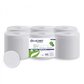   Lucart Eco 19 CF Maxi kéztörlő 2 réteg 100m recy ragasztott 6 tekercs/zsugor