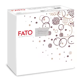 Fato Airlaid szalvéta 40x40cm Fireworks Cioccolata 50 lapos