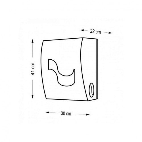 Celtex Megamini Formatic Autocut kéztörlő adagoló ABS fehér
