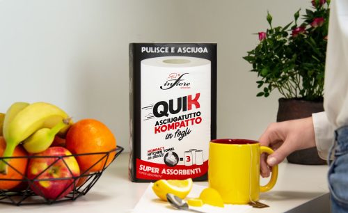 Infibra Quik hajtogatott papírtörlő 150 lapos 2 réteg celulóz