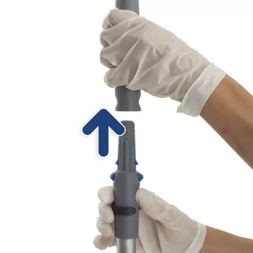 Filmop CLARUS-W MASTER - Állítható alumínium ablakvizező tartó olasz menettel 45 cm