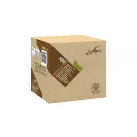   Infibra Szalvéta Madre Terra 2 rétegű 33x33cm barna 100% eco
