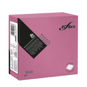 Infibra Szalvéta 38x38cm Fuchsia 2 réteg 40 lap/csomag