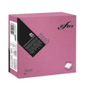 Infibra Szalvéta 38x38cm Fuchsia 2 réteg 40 lap/csomag