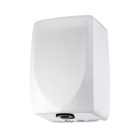 Kézszárító Mini, fehér, rozsdamentes acél 1350W