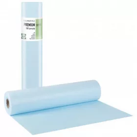   Orvosi lepedő fóliával ELITE kék Papír+PE 50cm 50m 132 lap
