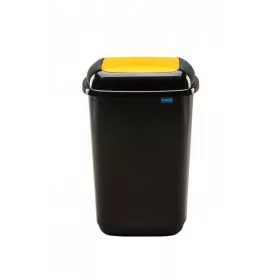   Plafor Quatro rugós  billenő fedeles szemetes 45L fekete/sárga