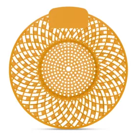   Piszoár bio enzimes illatosító rács Spiral, mangó illatú (sötét sárga)