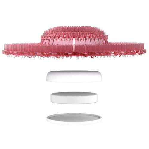 Piszoár bio enzimes illatosító rács Spiral, óceán illatú (kék)