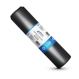 Szemeteszsák fekete 60x100 22mikron 110L 10db/tekercs