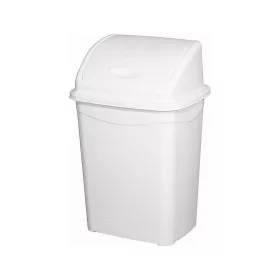   Planet Billenőfedeles szemetes kuka, műanyag, luxury fehér, 26 L