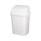 Planet Billenőfedeles szemetes kuka, műanyag, luxury fehér, 26 L