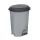 Planet Pedálos szemetes kuka, műanyag, ECO antracit, kivehető kosárral, 22L