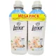 Lenor öblítő Sensitive Cotton Fresh Hypoallergén - 2x987 ml MEGAPACK