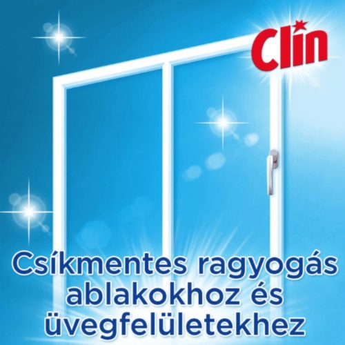 Clin ablaktisztító, csíkmentes 4L lemon