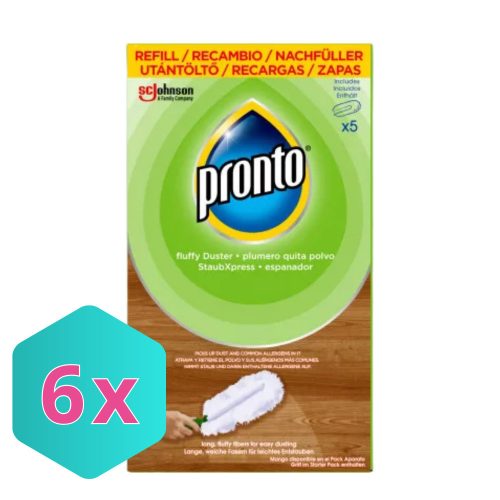 Pronto Duster portalanító utántöltő 5db/csg KARTON - 6 csomag