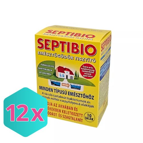 Septibio emésztőgödör tisztító 450g KARTON - 12 db