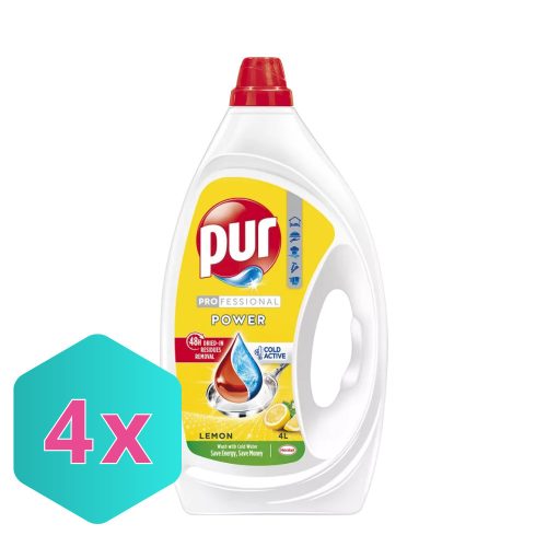 Pur mosogató 4L citrom KARTON - 4 db