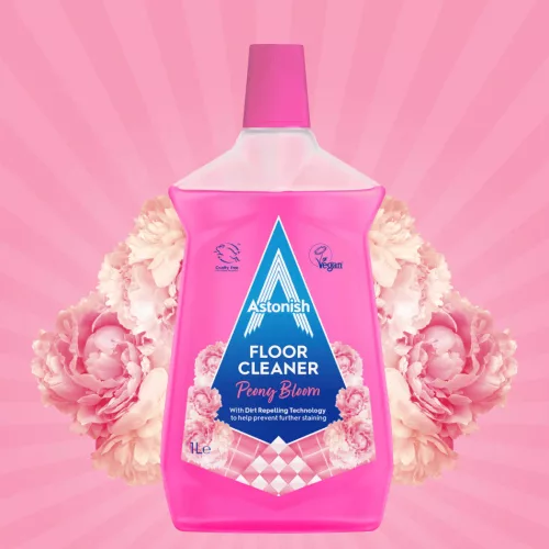 Astonish Padlótisztító folyadék babarózsa illattal 1 liter
