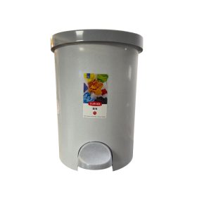 Szemetes pedálos 15L, Curver fehér/szürke