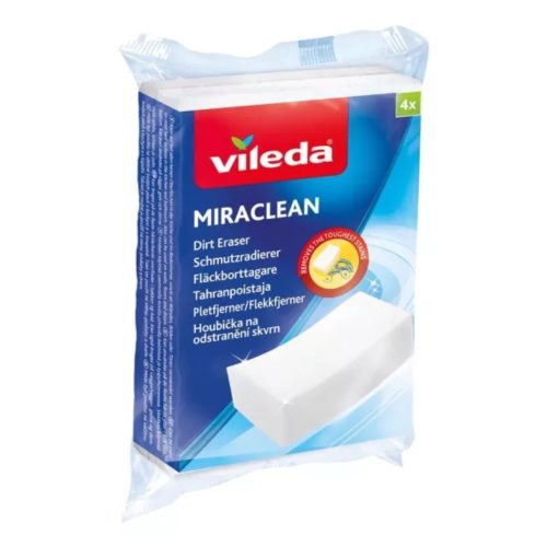Vileda Miraclean csodaszivacs kicsi 10X6X2,8cm, 4db/csg