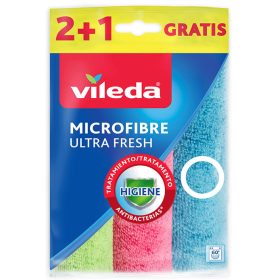 Vileda ULTRA FRESH Mikroszálas törlőkendő 2+1db