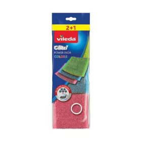 Vileda Glitzi COLORS POWER INOX Súrolópárna 2+1 db/csomag