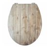 Bath Duck Wc Ülőke, MDF, fa mintázatú