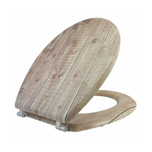 Bath Duck Wc Ülőke, MDF, fa mintázatú