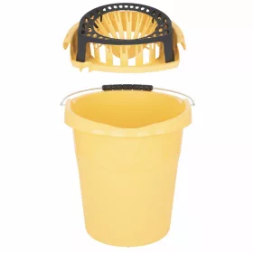   Multi mop ovális vödör 13 liter + csavaró sárga-fekete színben