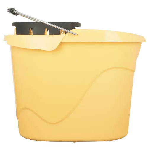Multi mop ovális vödör 13 liter + csavaró sárga-fekete színben