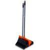 Nyeles billenős lapát + seprű szett narancssárga-fekete