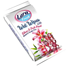 Lara Nedves Törlőkendő, Alkoholmentes Liliom illatú