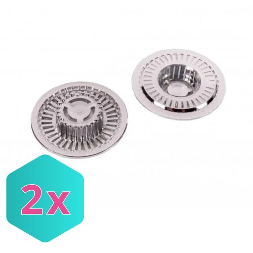 Lefolyószűrő króm kicsi KARTON - 2 db