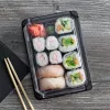 Sushi tálca tetővel 220x135x20 (50/400)