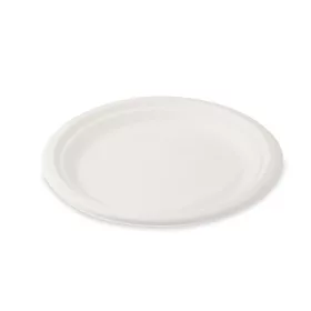 Cukornád tányér fehér 22cm