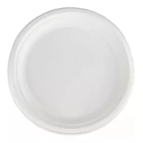 Cukornád tányér fehér 26cm