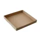 StreetFood Pizza tálca - natúr 33x33x3cm