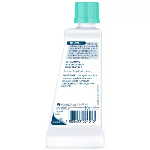 Dr. Beckmann Foltördög - vér, fagylalt és fehérje folteltávolító 50 ml